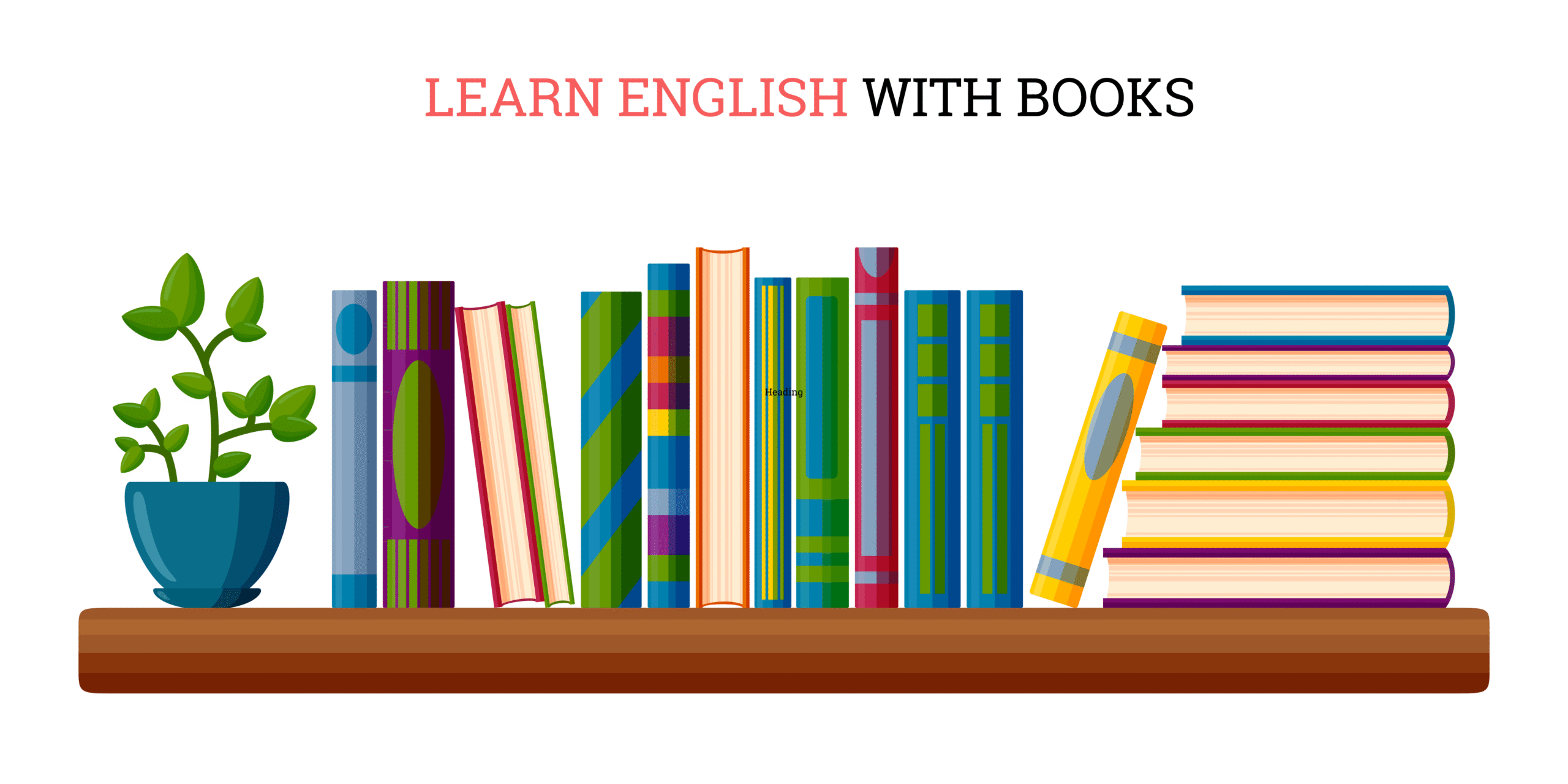 Learn English with great Books